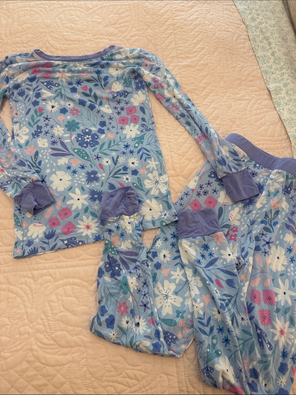 Size 5/6 Little Sleepies long sleeve/long pants Pajama Set